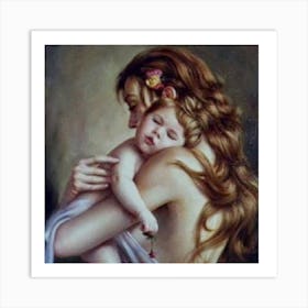 Mother And Child Art Print