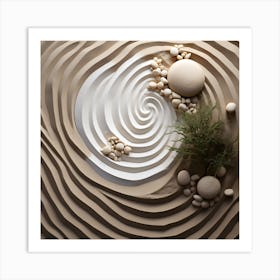 Sand Sculpture Art Print