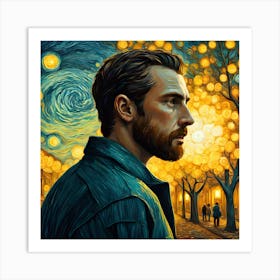 Starry Night 5 Art Print