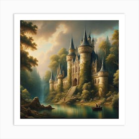 Fairytale Castle 2 Art Print