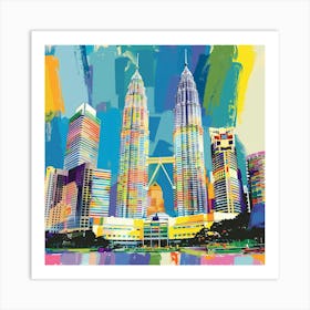 Petronas Towers 6 Art Print