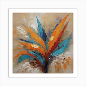 Flower of Bird of Paradise 4 Art Print