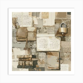 Old Books Art Print