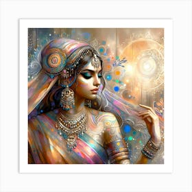 Exotic Beauty Artwork 82 Art Print