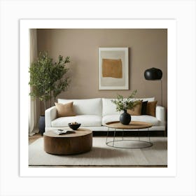 Modern Living Room 61 Art Print