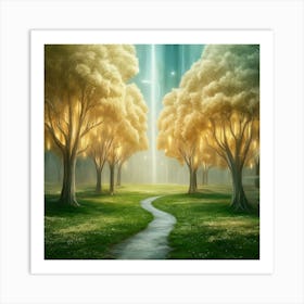 Fairytale Forest 48 Art Print