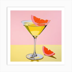 Cocktail In A Glass Art Print