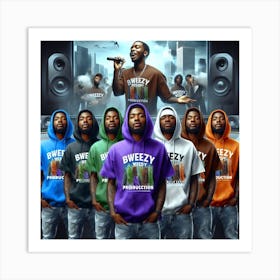 Bweezy Production Art Print