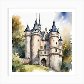 Scotland Watercolor Art Print