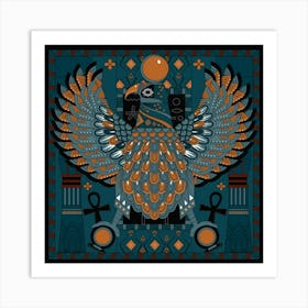 Elegant Eagle Coloring Art Print