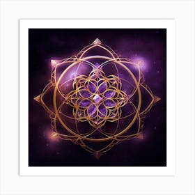 Shamanic Symbol Art Print