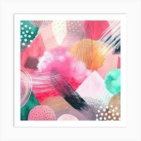 Abstract Painting 124 Art Print