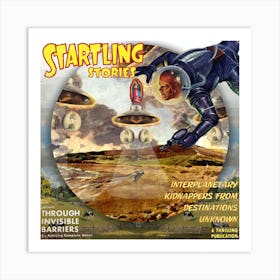 Startling Stories 1 Art Print