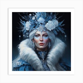 Ice Queen Art Print