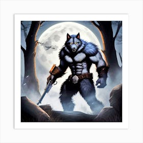 Werewolf 16 Art Print