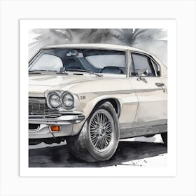 Chevrolet Chevelle 1 Art Print