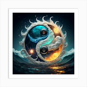 Yin Yang 1 Art Print