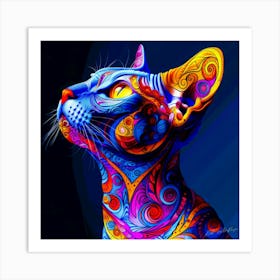 Kitty Queen - Cat Breeds Art Print