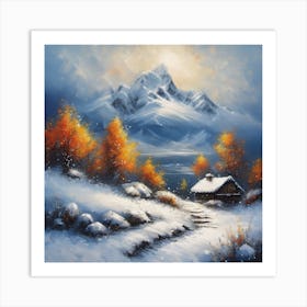 Winter Landscape 2 Art Print