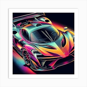 Mclaren P1 6 Art Print