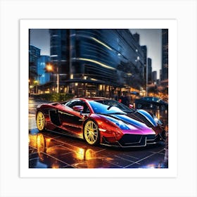 Lamborghini 147 Art Print