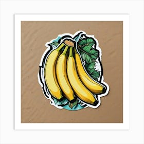 Bananas 3 Art Print