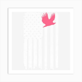 Birding Design For A Patriotic Ornithologist Art Print