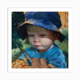 Portrait Of A Child Art Print