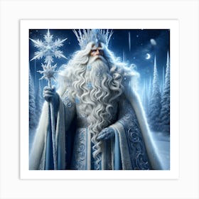 King Winter Art Print