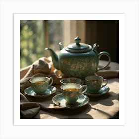 Tea Art 131 Art Print