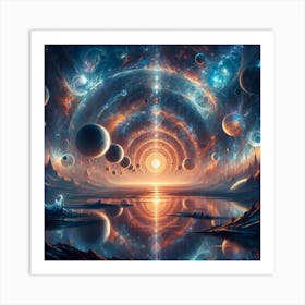 Nebula 10 Art Print