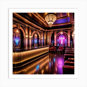 Deco Bar 3 Art Print