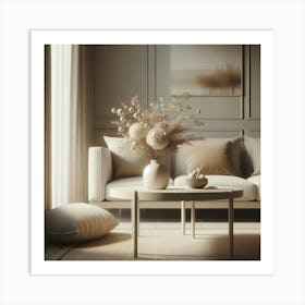 Modern Living Room 38 Art Print