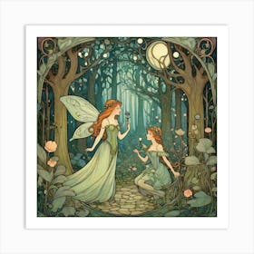 Fairy Garden 4 Art Print