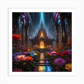 Cathedral of glory Art Print