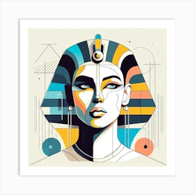 Cleopatra Portrait Artwork 191 Art Print