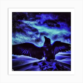 Raven 1 Art Print