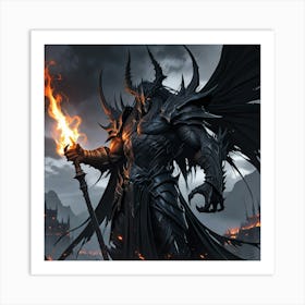 Demon 24 Art Print