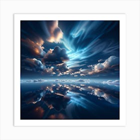 Clouds Art Print