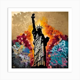 Statue Of Liberty 2 Art Print