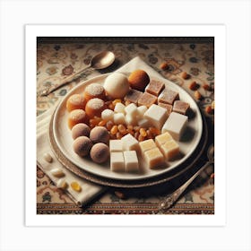 Turkish Sweets Art Print