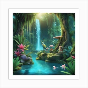 Fantasy Art 131 Art Print