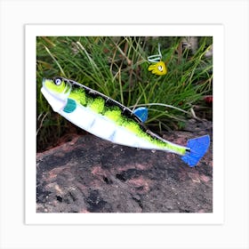 Bass Fishing Lure 1 Art Print