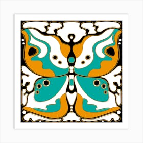 Butterfly 2/4 Art Print