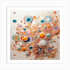 Bubbles 24 Art Print