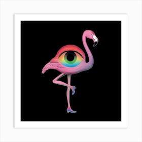 Flamingo 20 Art Print