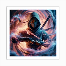 Ninja Warrior 1 Art Print