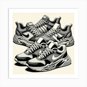 Nike Air Max Art Print