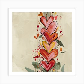 Heart Valentine'S Day Art Print