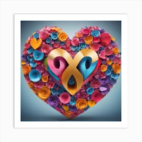 Love Heart 1 Art Print